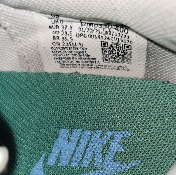 Nike Day Break University Blue Orange Sneakers Women's Size 6.5 - Picture 6 of 9